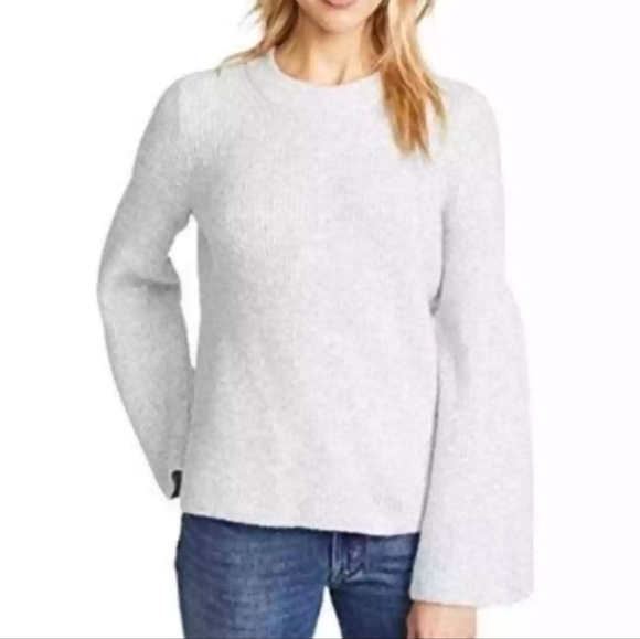 Madewell Sweaters - Madewell Ribbed Knit Bell Sleeve Sweater